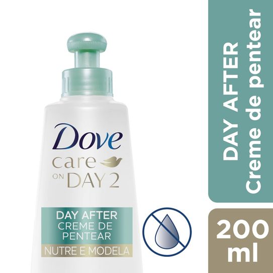 Creme de Pentear Dove Care On Day2 Day After Nutre e Modela 200ml