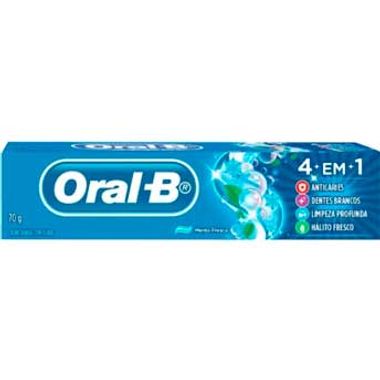 Creme Dental 4 em 1 Oral B 70g