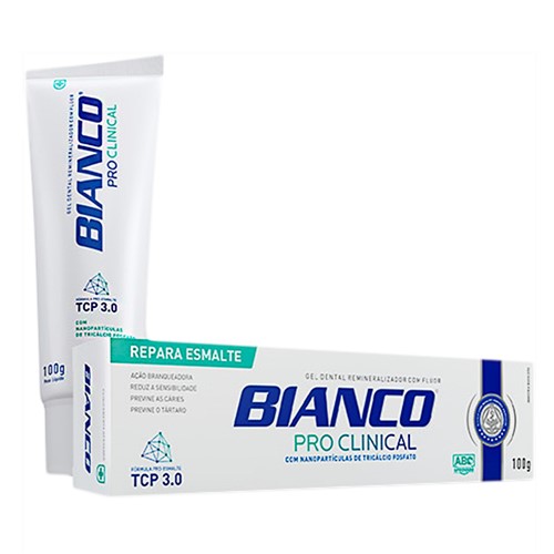 Creme Dental Bianco Pro Clinical Repara Esmalte 100g