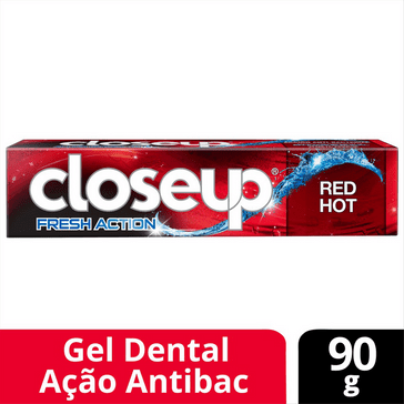 Creme Dental Close Up Ação Profunda Red Hot 90G