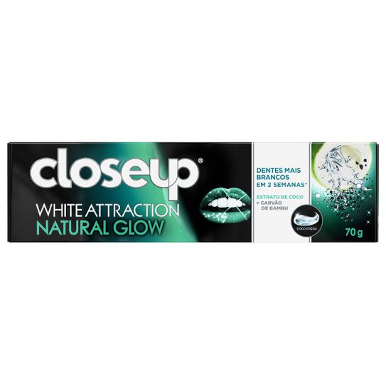 Creme Dental Close Up White Attraction Natural Glow 70g