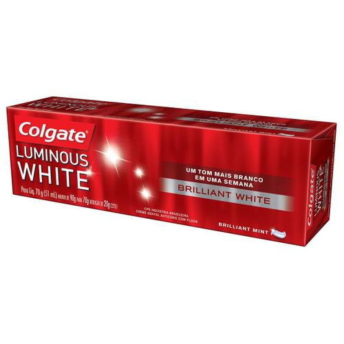Creme Dental Colgate Luminous White Esmalte Brilhante 70g