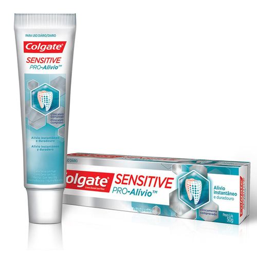 Creme Dental Colgate Sensitive Pró -Alívio - 50g