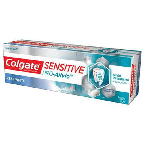 Creme Dental Colgate Sensitive Real White 110 G