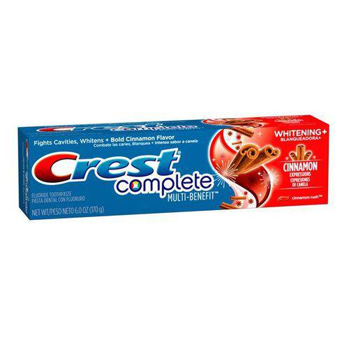 Creme Dental Crest Complete Cinnamon