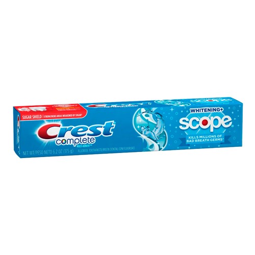 Creme Dental Crest Complete Scope Cool Peppermint 175g
