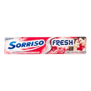 Creme Dental Fresh Plus Menthol Impact Sorriso 90g