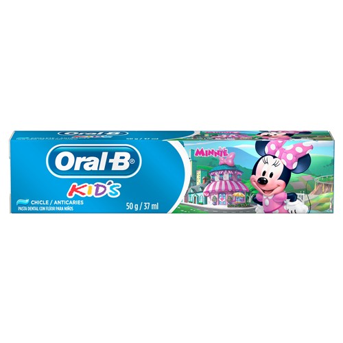 Creme Dental Infantil Oral B Kids Minnie com Flúor 50g