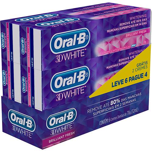 Creme Dental Oral-B 3D White - 70g