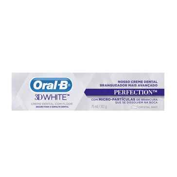 Creme Dental Oral-B 3D White Perfection - 102g