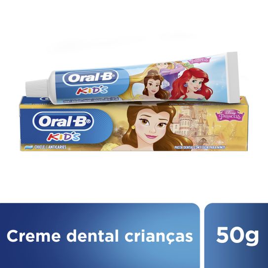 Creme Dental Oral B Kids Princesas 50g