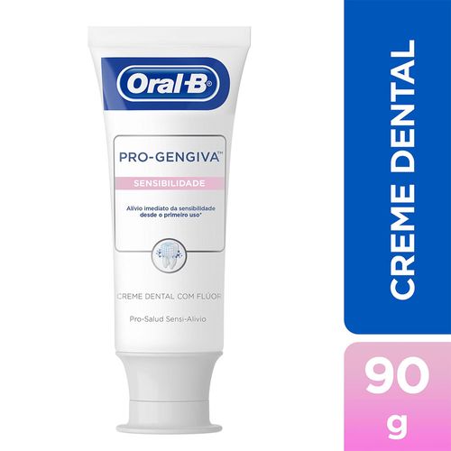 Creme Dental Oral B Pro Gengiva Sensibilidade 90g