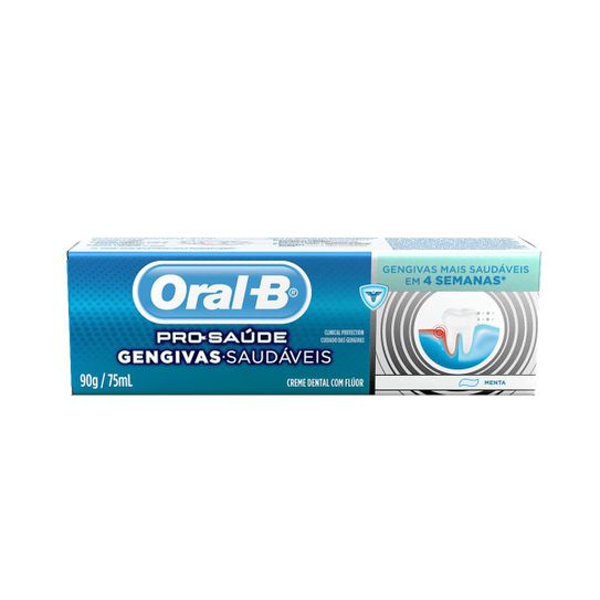 Creme Dental Oral-B Pro-Saúde Gengivas Saudáveis 90g