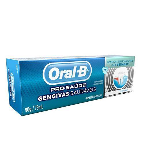 Creme Dental Oral B Pro Saúde Gengivas Saudáveis 90g