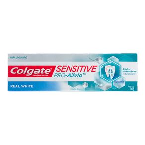 Creme Dental Sensitive Pro-Alívio Real White Colgate 110g