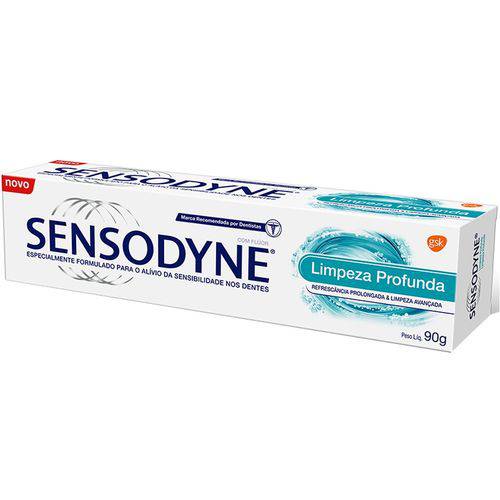 Creme Dental Sensodyne Limpeza Profunda - 90g