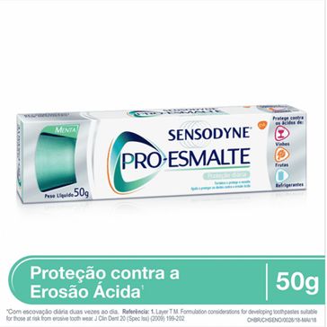 Creme Dental Sensodyne Pró Esmalte 50g