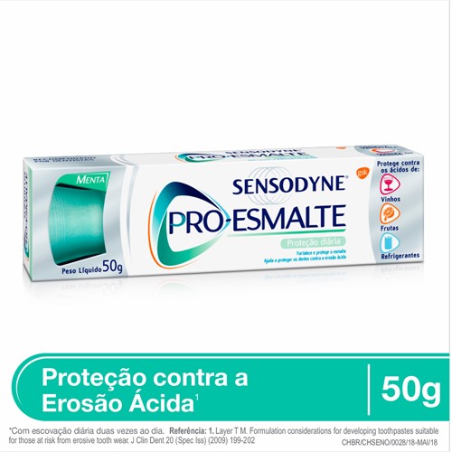 Creme Dental Sensodyne Pro Esmalte com 50g
