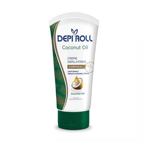 Creme Depilatório Corporal Coconut Oil 100g Depiroll