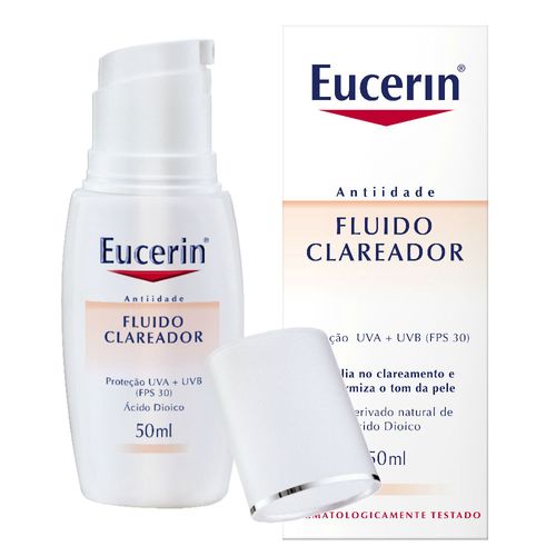 Creme Facial Anti-idade Eucerin Fluido Clareador FPS 30 50ml