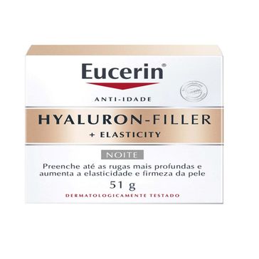 Creme Facial Eucerin Hyaluron-filler + Elasticity Noite 50g