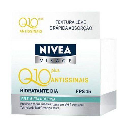 Creme Facial Nivea Q10 Plus Antissinais Dia - Fps 15, 52g