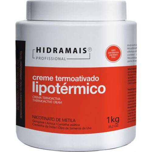 Creme Lipotérmico Nicotinato Metila Hidramais - 3 Unidades