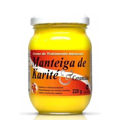 Creme Manteiga de Karité Ceramidas Soft Hair 220g
