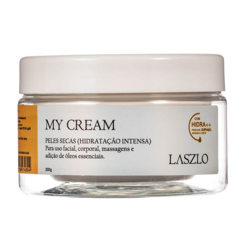 Creme Neutro My Cream Hidratação Peles Secas 200g - Laszlo