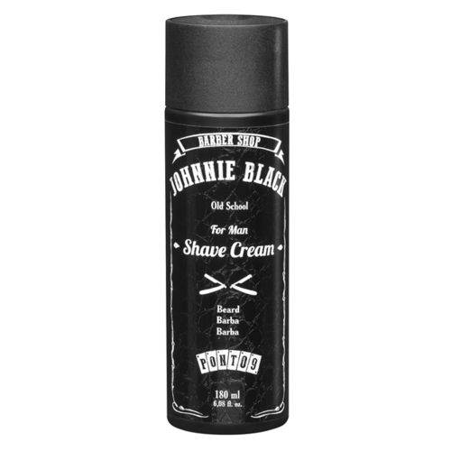 Creme para Barbear Shave Cream 180 Ml Jonnie Black