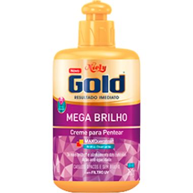 Creme para Pentear Mega Brilho Niely Gold 280g