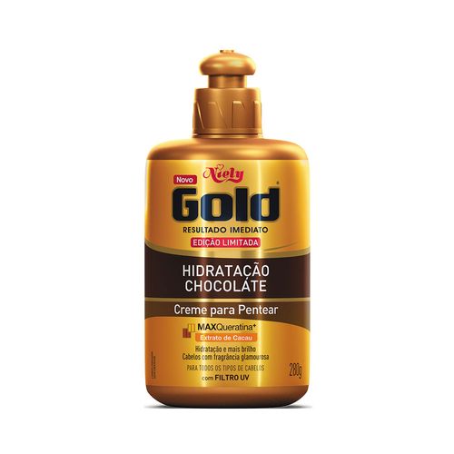 Creme para Pentear Niely Gold Hidratação Chocolate 280g