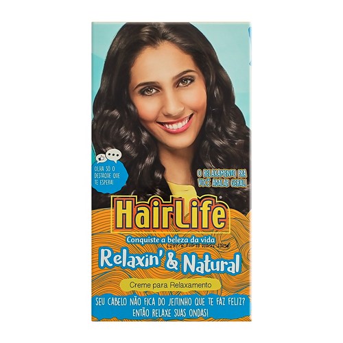 Creme Relaxante Hair Life Relaxin & Natural Kit