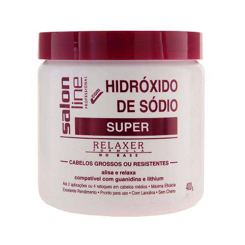 Creme Relaxante Hidróxido de Sódio Super 400g - Salon Line