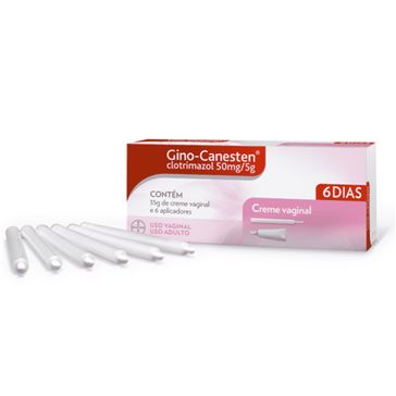 Creme Vaginal Bayer Gino Canesten 35g + 6 Aplicadores