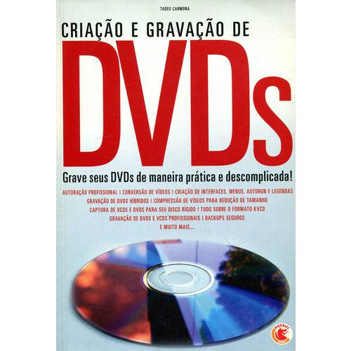 Criação e Gravação de Dvds