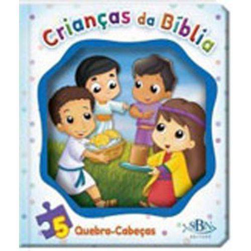 Crianças da Biblia - Janelinha Lenticular Biblica com Quebra-cabeças