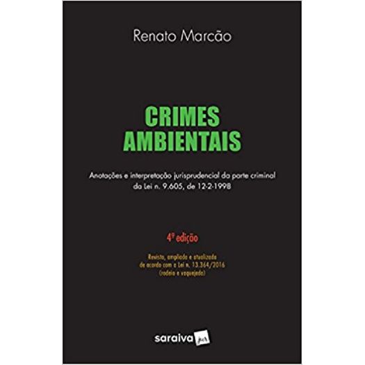 Crimes Ambientais - Marcao - Saraiva