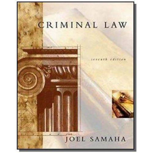 Criminal Law, 7th Edition (with Cd-rom And Infotrac)