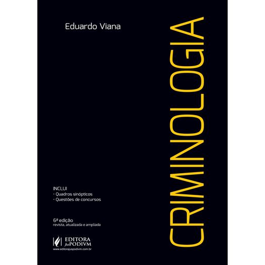Criminologia - Viana - Juspodivm - 6 Ed
