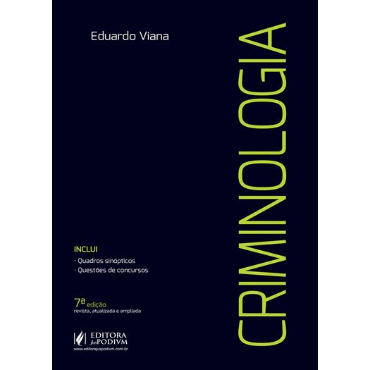 Criminologia - Viana - Juspodivm
