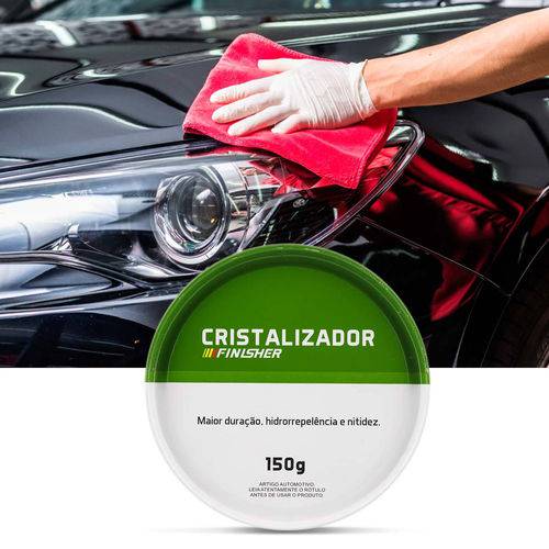 Cristalizador Automotivo Finisher 150g Cera Carnaúba