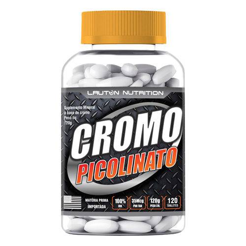 Cromo Picolinato 120 Tabs - Lauton Nutrition