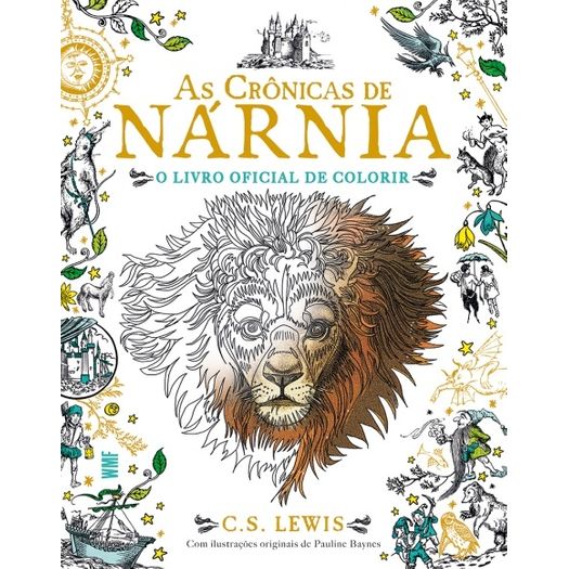 Cronicas de Narnia, as - o Livro Oficial de Colorir - Wmf Martins Fontes