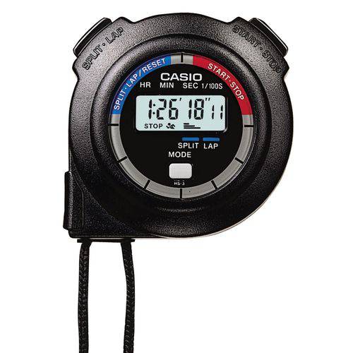 Cronômetro Digital à Prova D´água Casio Hs-3v-1rdt