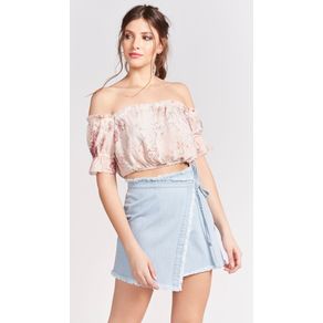 Cropped Floral Romantic