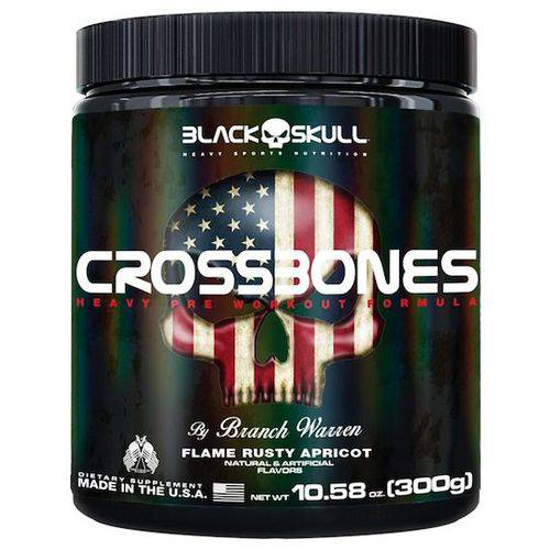 Crossbones 300g Black Skull