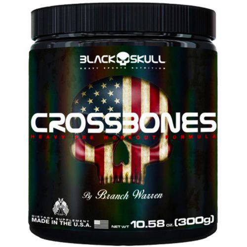 CrossBones (300g) - Black Skull
