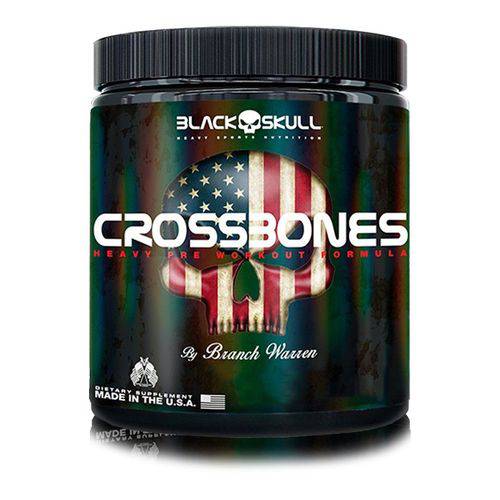 Crossbones (150g) - Black Skull