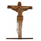Crucifixo de Madeira - 30 Cm | SJO Artigos Religiosos